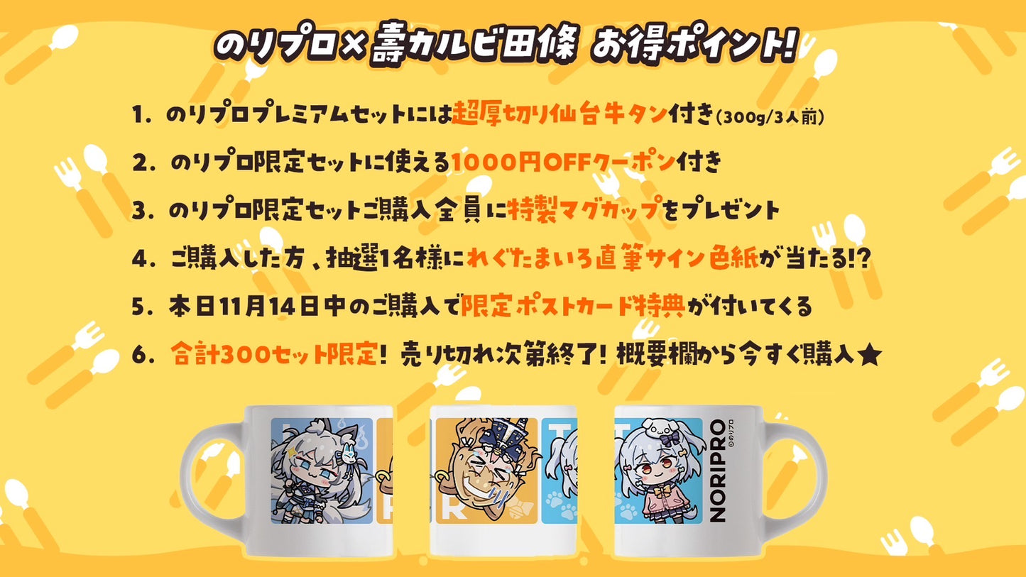 残りわずか!【限定!】のりプロプレミアムセット※予告なし終了あり
